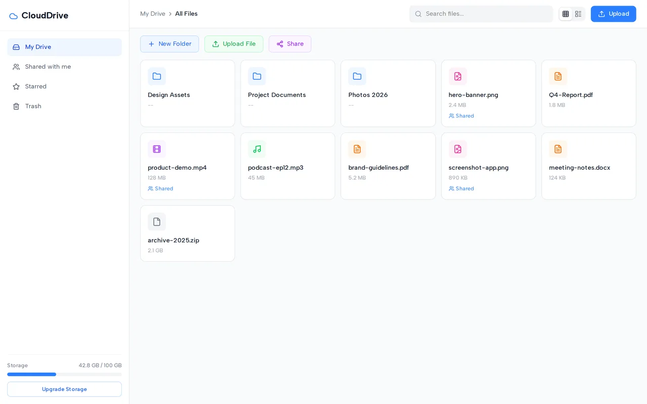 File Manager preview