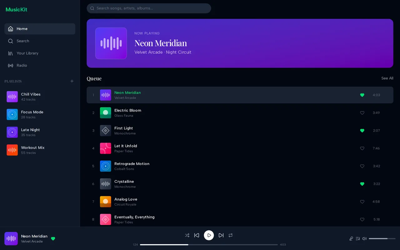 Music Player preview