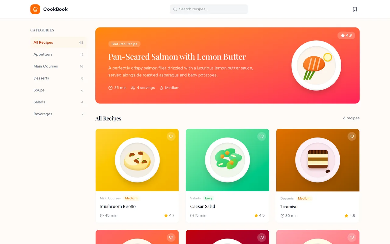 Recipe Cooking preview